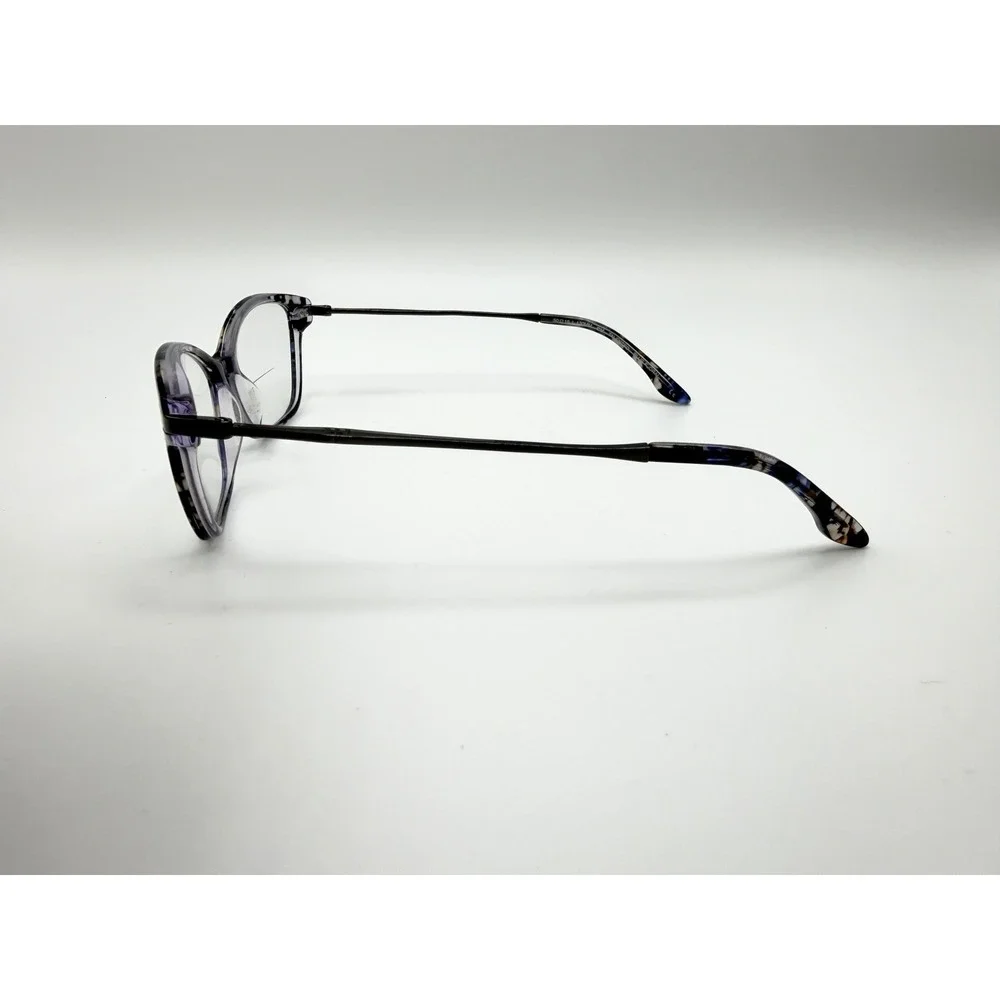 BCBGeneration Blue Floral Cat Eye Full Rim Eyeglasses Frames Only 50-15-130